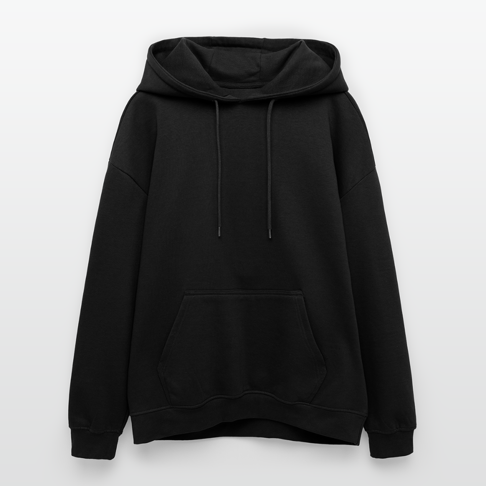 Black Flower Unisex Hoodie - black